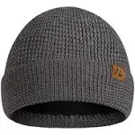 DANISH ENDURANCE Merino Wool Beanie, Fleece Lined Winter Hat for Men & Women