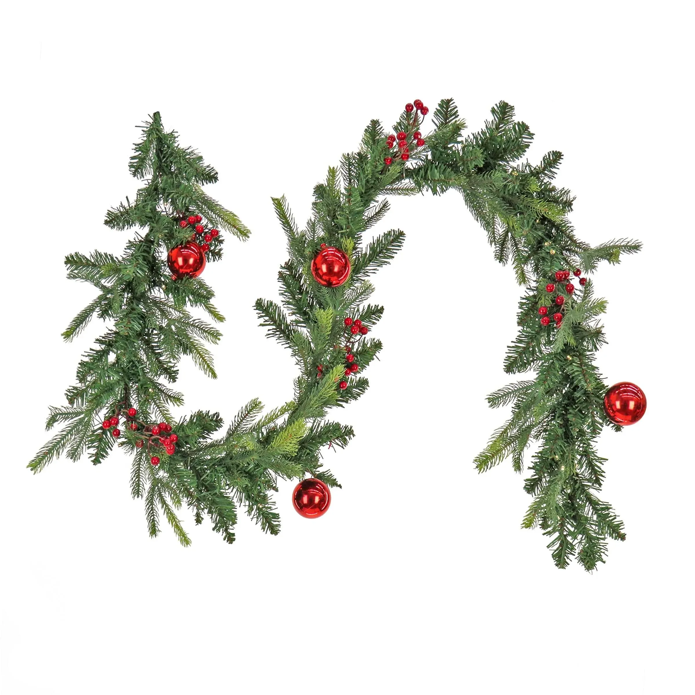 National Tree Company First Traditions&#8482; 6 ft. Scotch Creek Fir Pre-Lit Garland