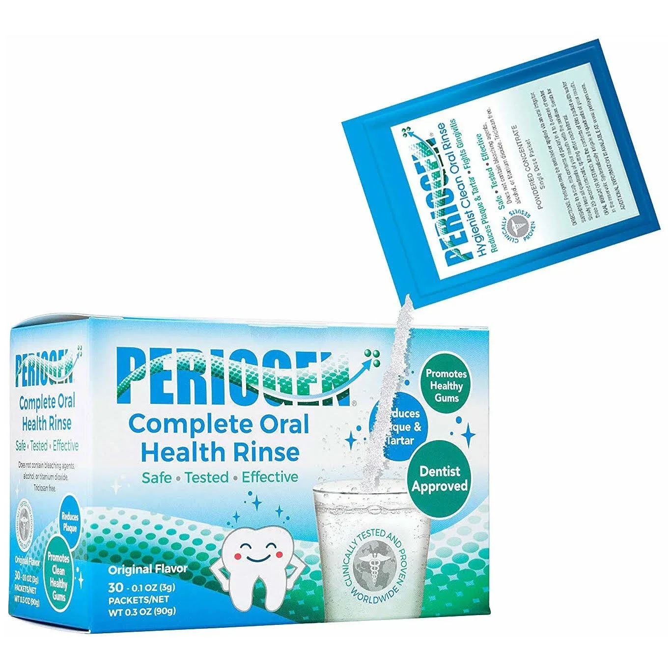 Periogen Rinse for Complete Oral Health Packets