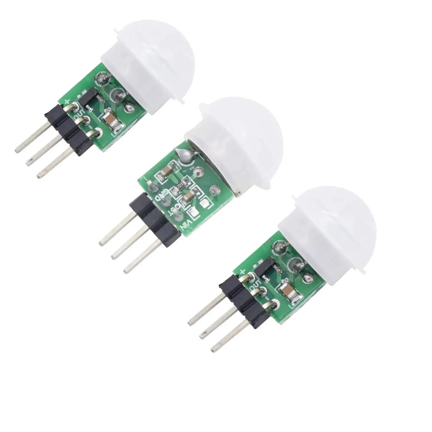 HiLetgo 3pcs Am312 Mini Pyroelectric PIR Human Sensor Module PIR Infrared IR Sen