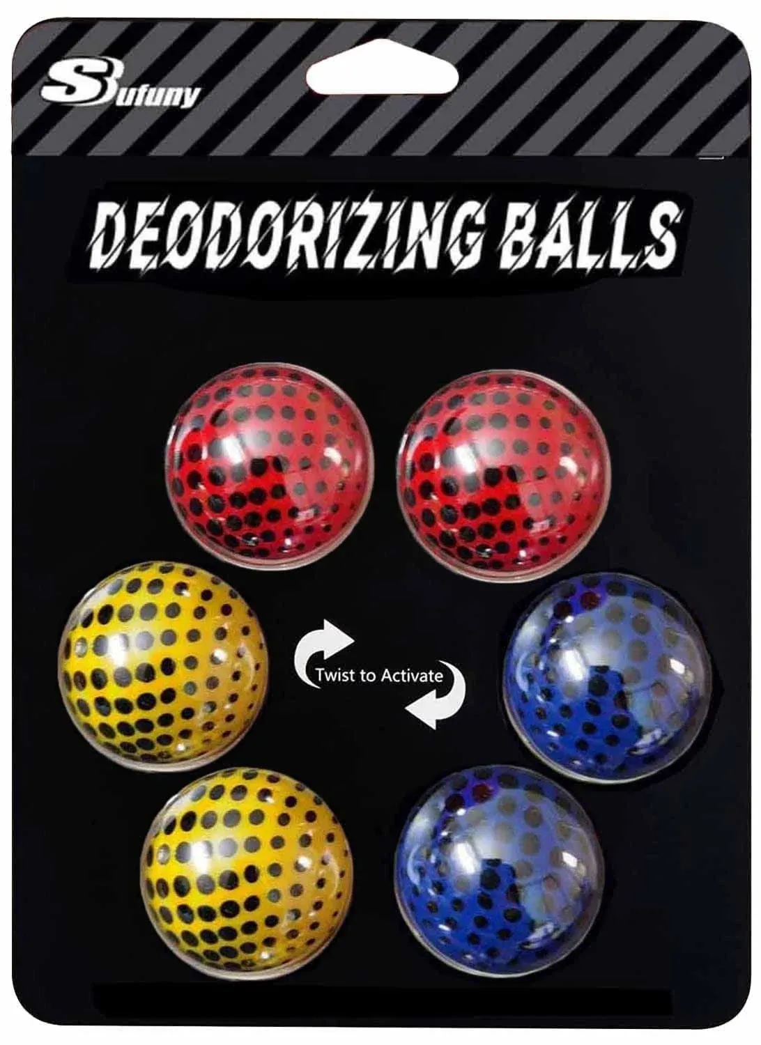 Sufuny Shoe Deodorizer Balls Sneaker Deodorizers Balls Odor Eliminating for S...