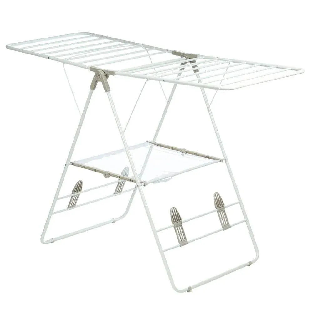 Honey-Can-Do Heavy Duty Gullwing Drying Rack, White 