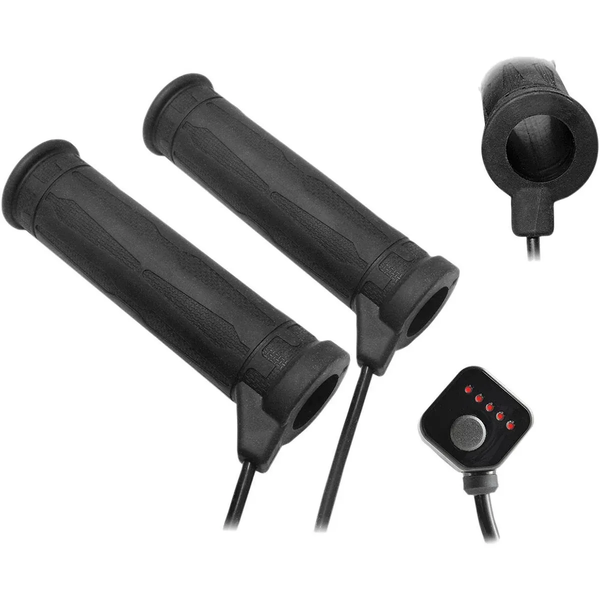 KOSO 5 Level Heated Grips (7/8" Thumb Throttle)