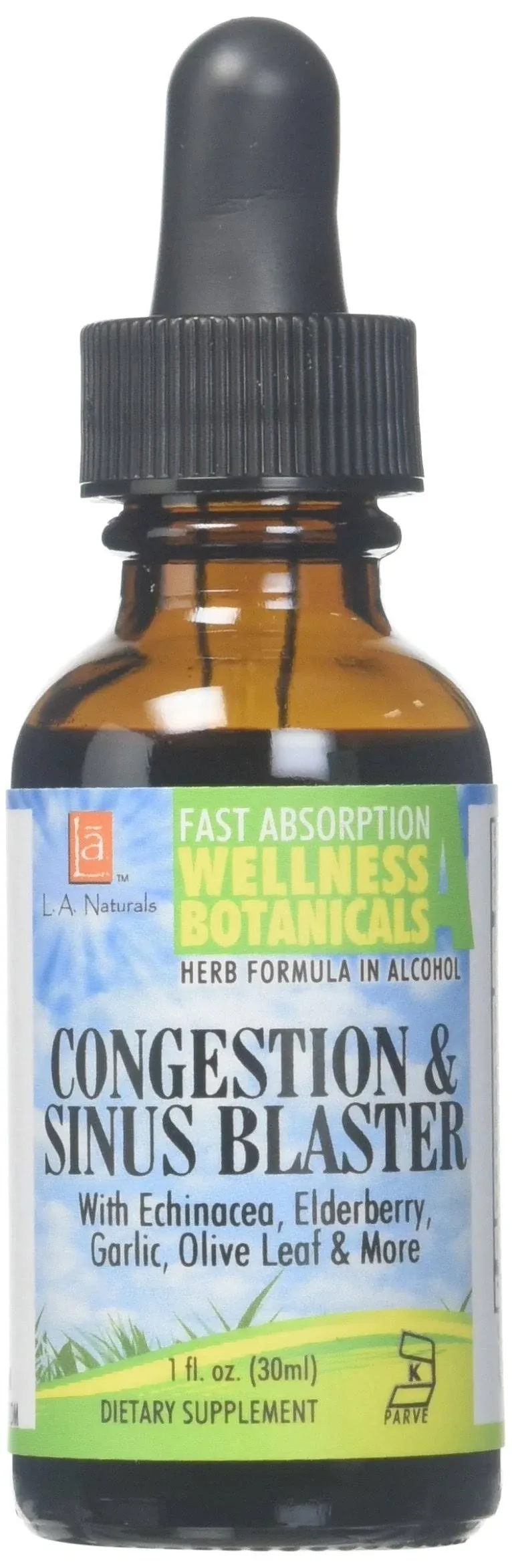 L. A .Naturals, Congestion & Sinus Blaster Drop, 1 Oz