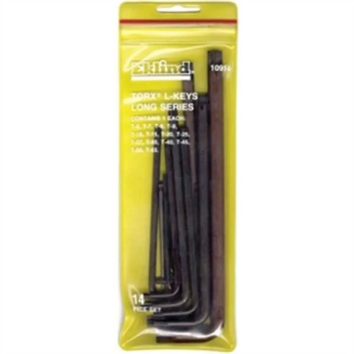 Eklind Tool 10914 14pc Torx L-Key Set in Pouch