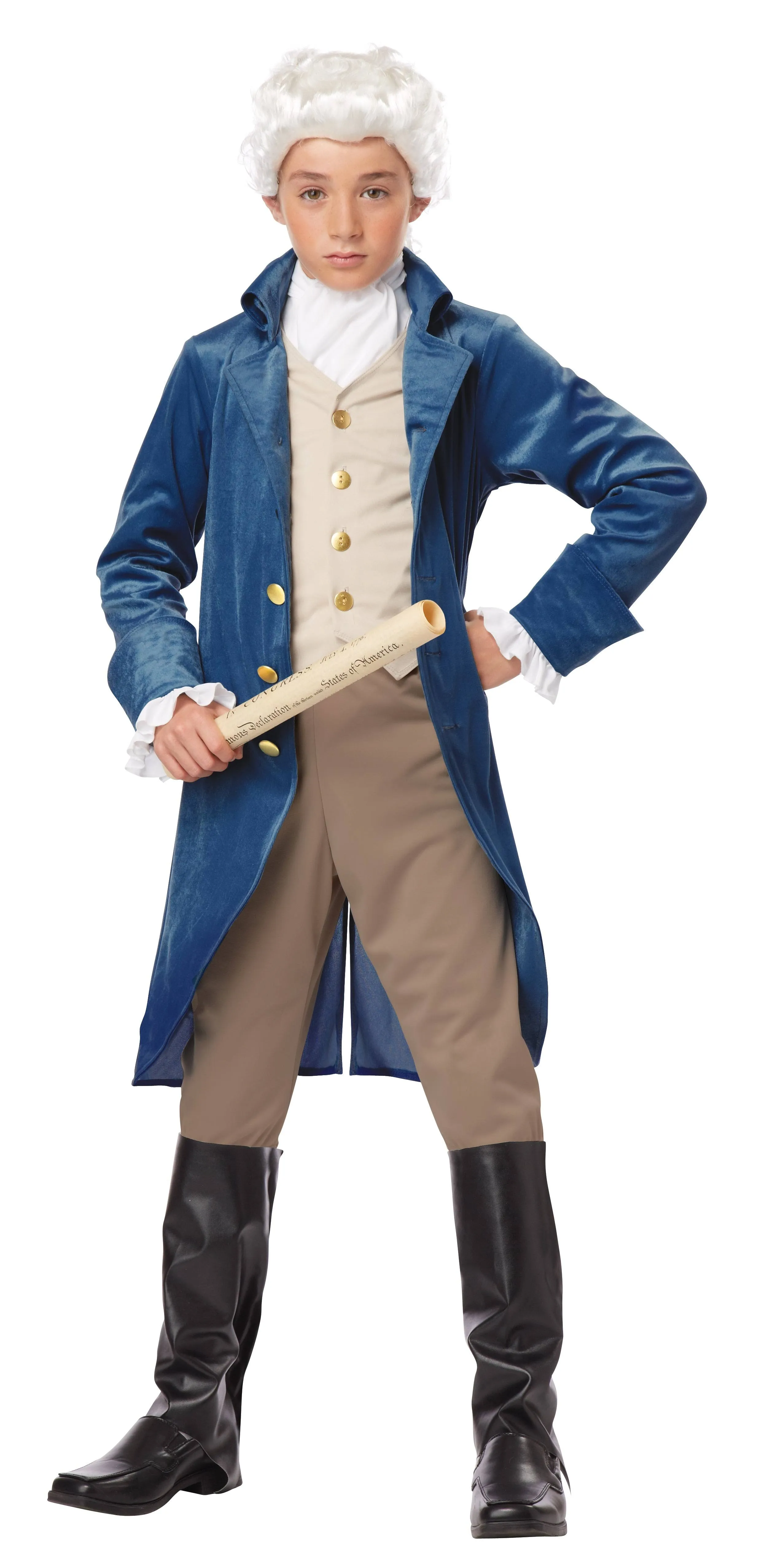 Boys George Washington/Thomas Jefferson Costume