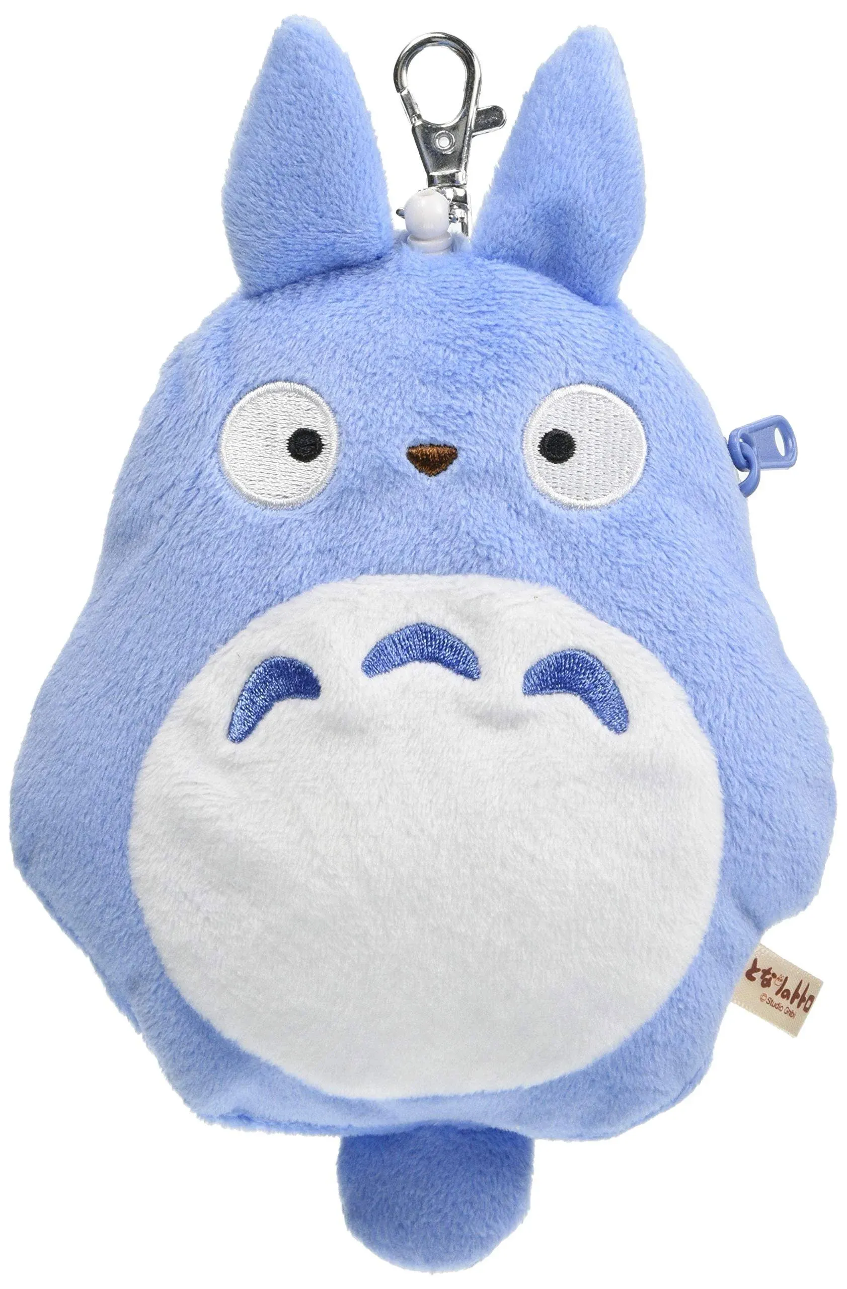 My Neighbor Totoro Plush Pass Case With Reel Medium Totoro Coin Case Ghibli New