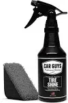 Tire Shine Spray - Best Tire Dressing Car Care Kit for Car Tires After A Car Wash, 18 oz