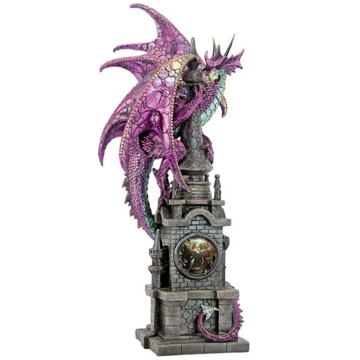 Design Toscano | Wizards Dragon of Bulwark Tower Statue