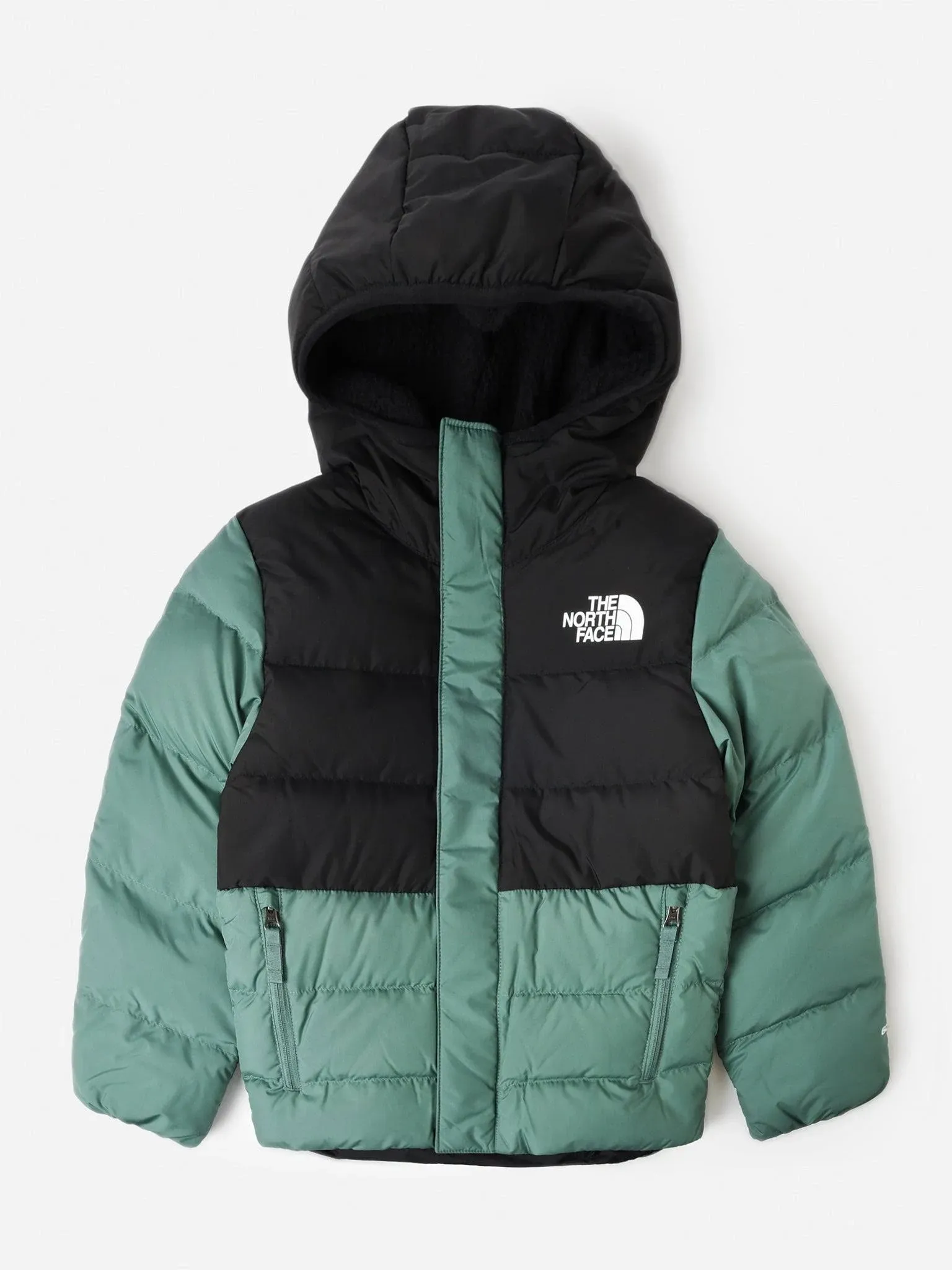 The North Face North Down Fleece-Lined Parka - Boys' Dark Sage, L