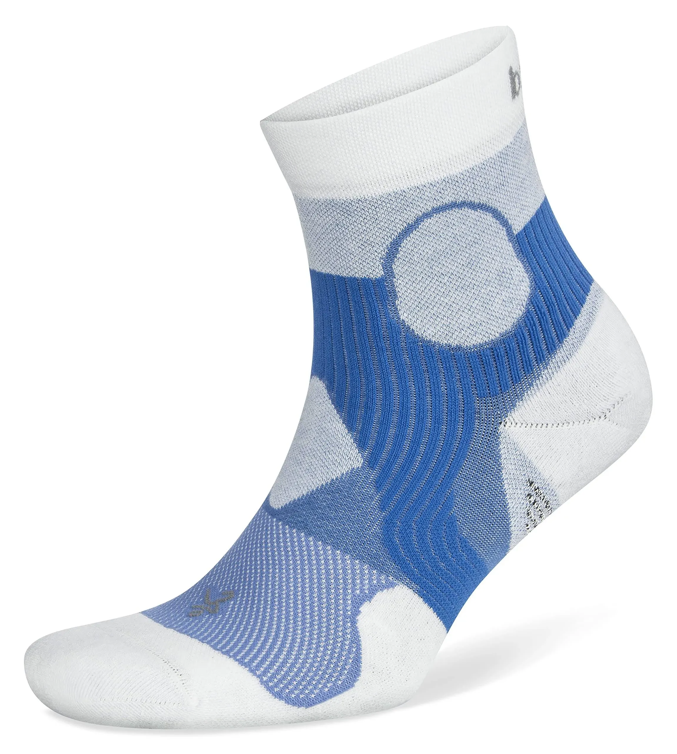 Balega Support Quarter Socks Palace Blue/White / XL