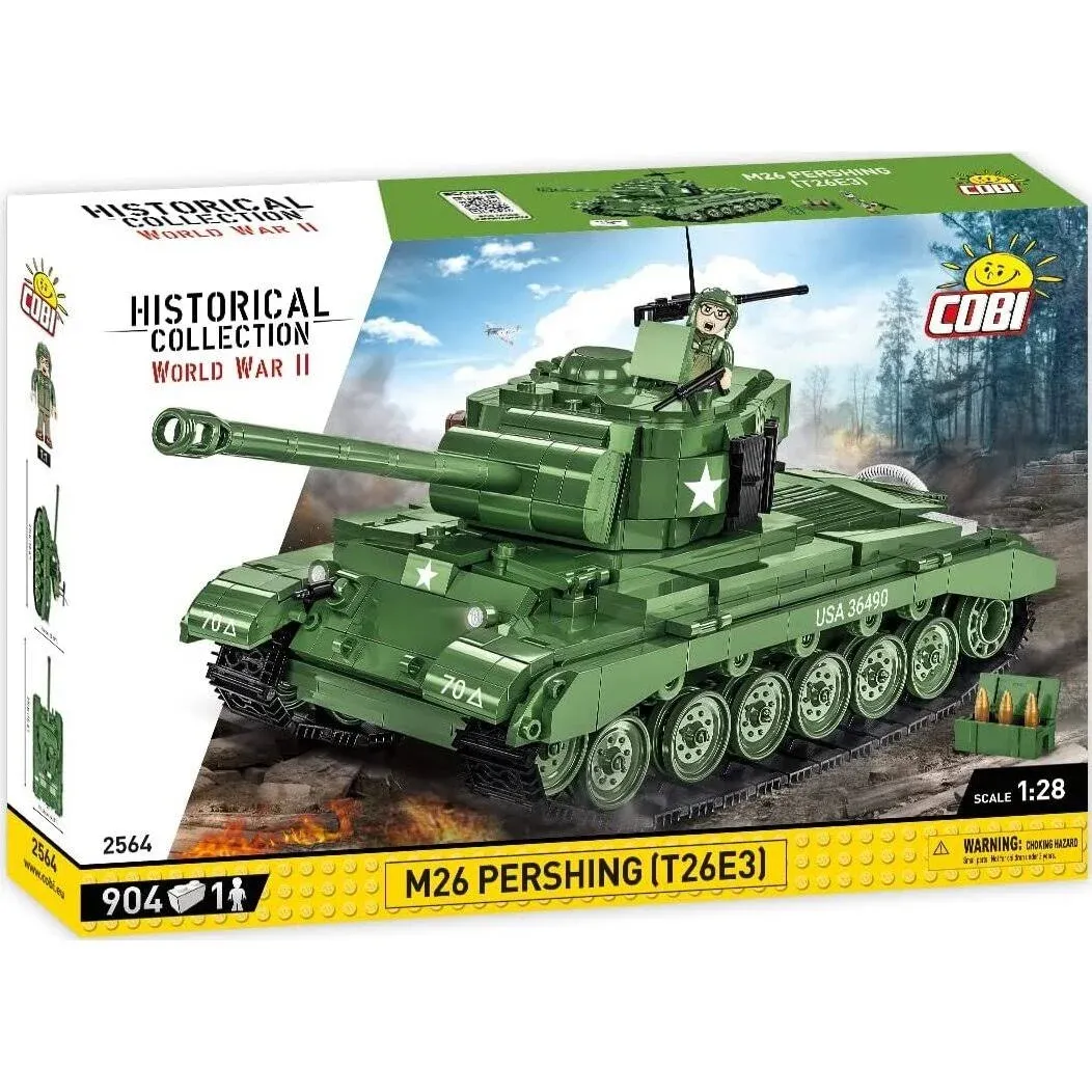 Cobi 2564 - Historical Collection - World War II - 1/28 M26 Pershing (T26E3)