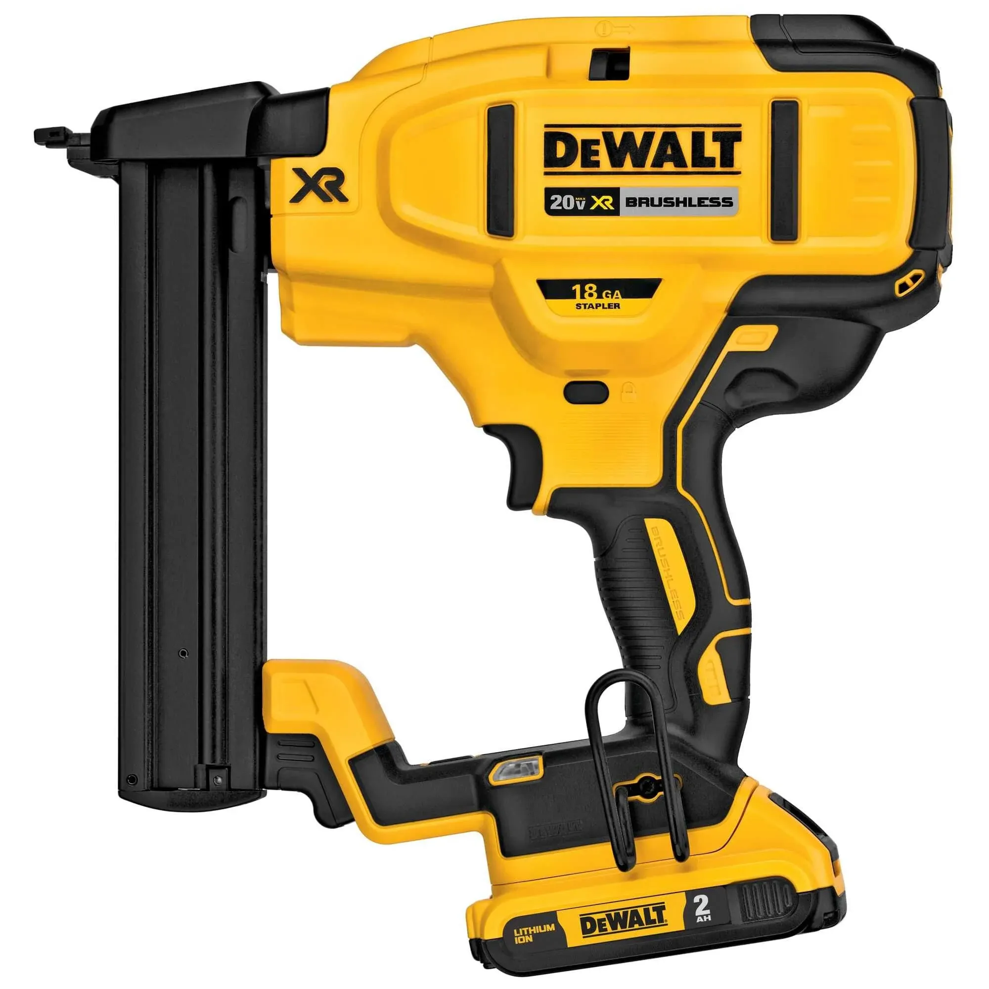 Dewalt Stapler Kit, Narrow Crown, 18 Gauge