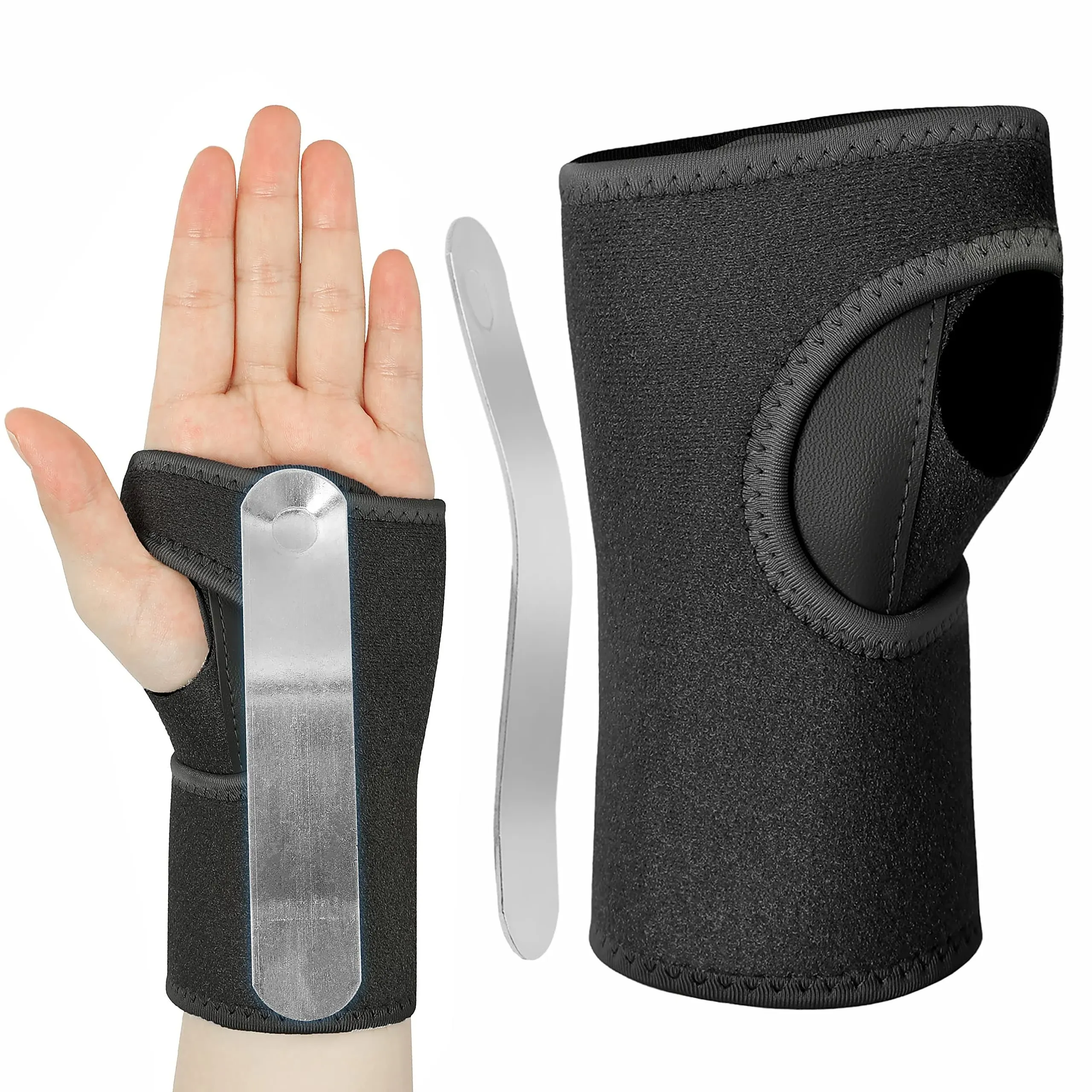 HiRui Wrist Brace Wrist Support with Splint for Men and Women, Hand Support for ...