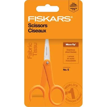 Fiskars 5 in. Micro Tip Scissors