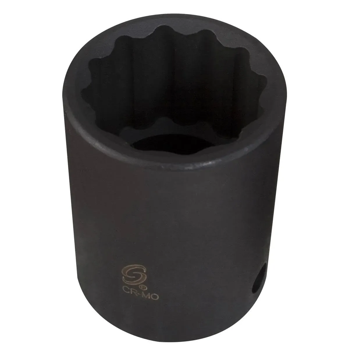 1/2 In Dr Impact Socket, 12 Pt, Std, 12mm