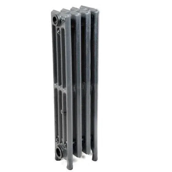 Cast Iron Radiator, 25" Height, 4-7/16” Depth, 4-Tube, Steam Radiator, Hot Water ...