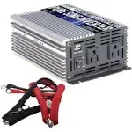 GoWISE Power 600W/1200W Peak Pure Sine Wave Power Inverter with 2 AC Outlets