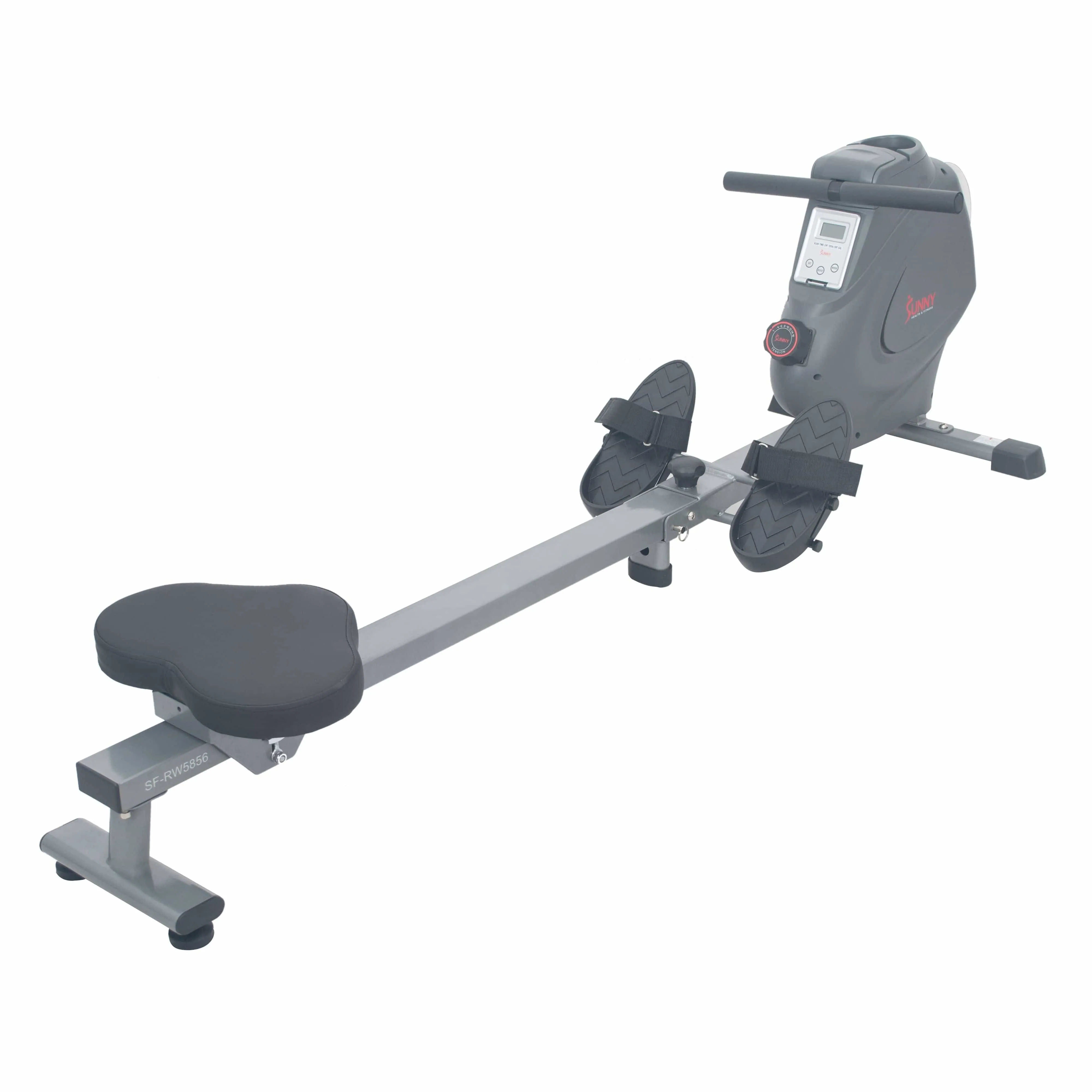 Sunny Health & Fitness Dynamic Rowing Machine w/Optional Exclusive SunnyFit® App Enhanced Bluetooth Connectivity