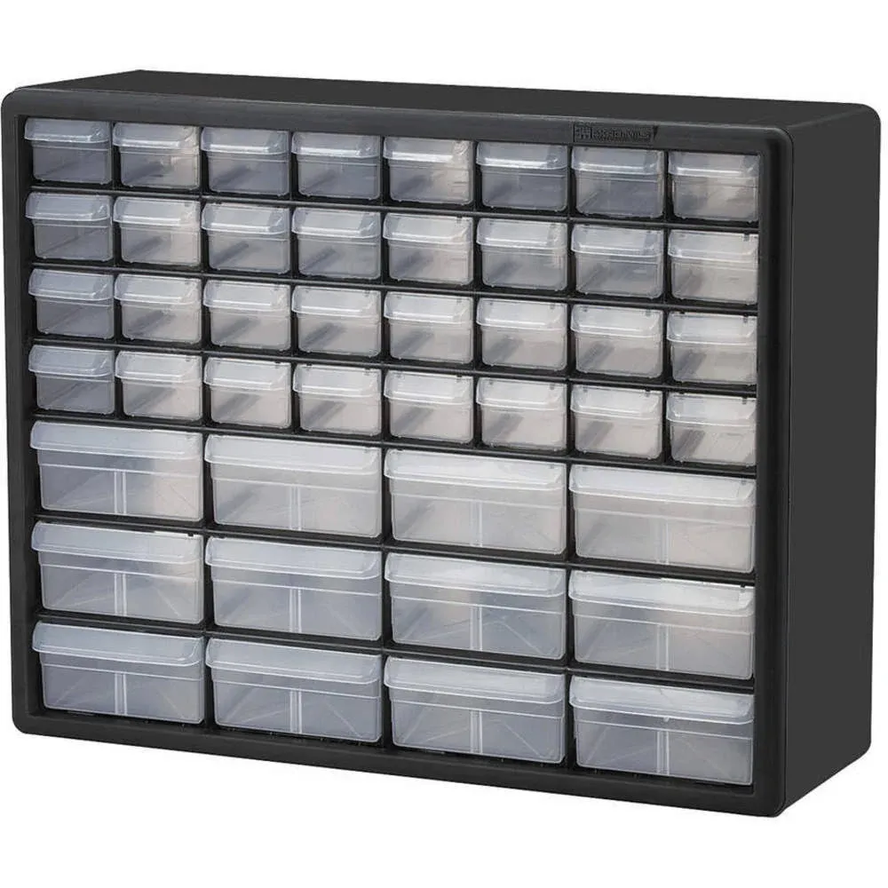 Akro-Mils 10144, 44 Drawer Plastic Parts Storage Hardware and Craft Cabinet, ...