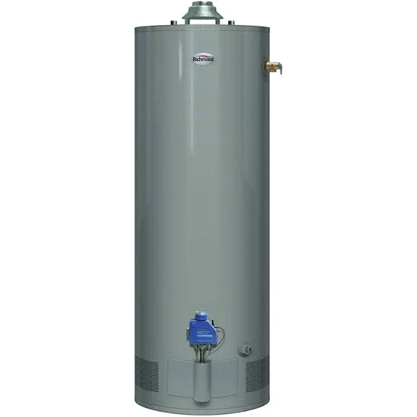 Richmond 6G30-32F3 Tall Gas Water Heater - Natural Gas, 29 Gal Tank