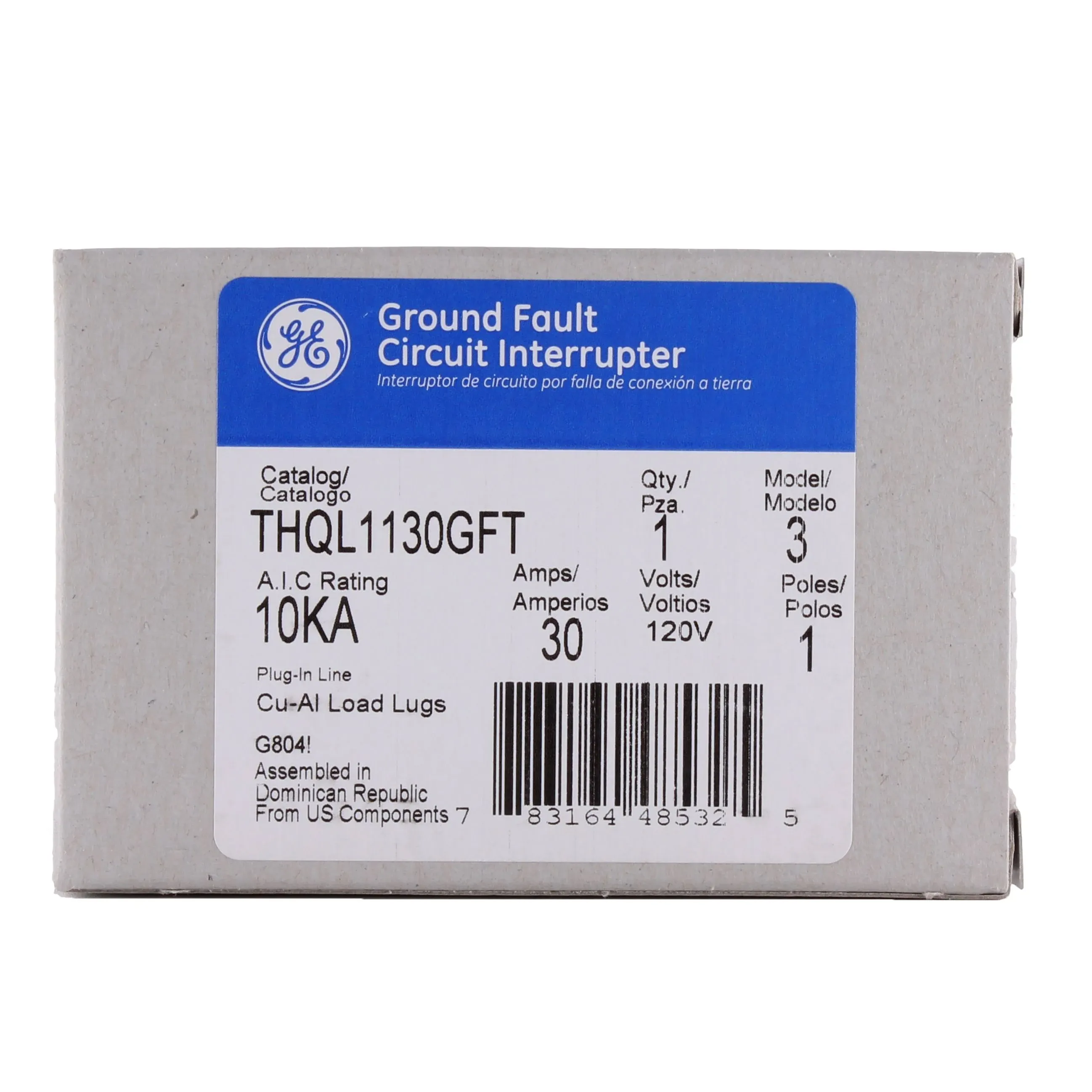 THQL1130GFT - GE - 30 Amp GFCI Circuit Breaker