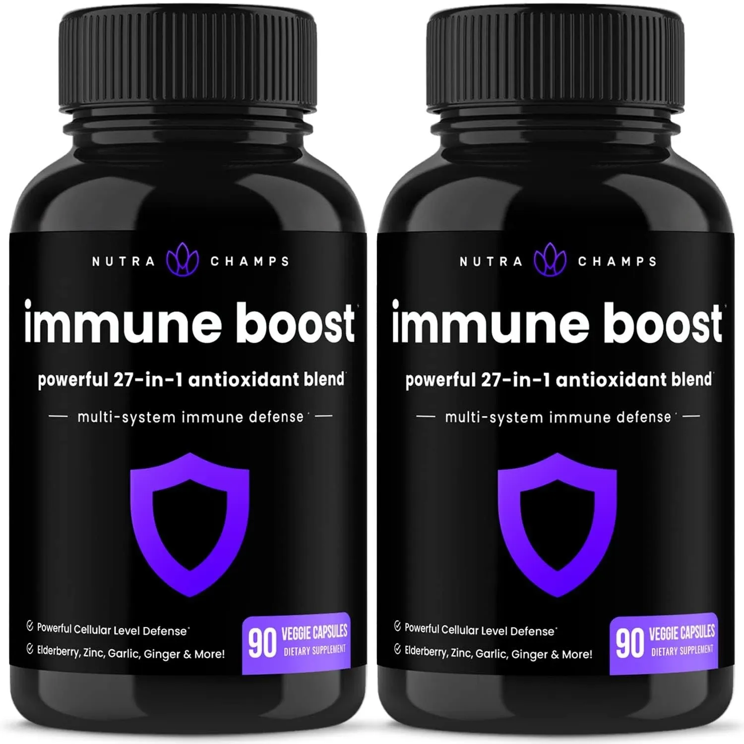 27 in 1 Immune Support Supplement | Antioxidant Immune Boosters for Adults | 90 ...