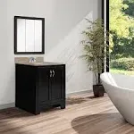 Ventura 36-Inch Wood Medicine Cabinet in Espresso - Transitional - Medicine Cabinets - by Homesquare | Houzz