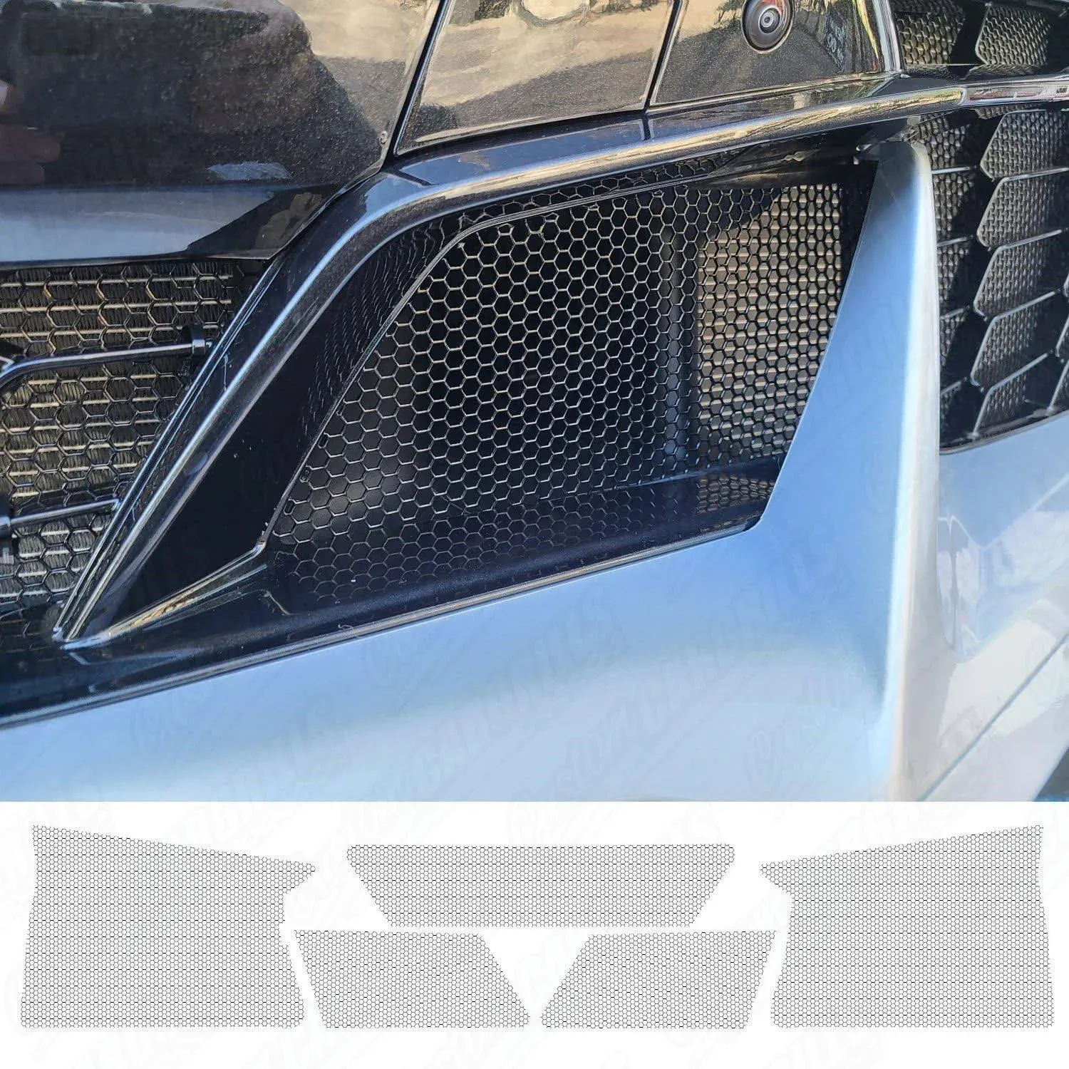 CCG MESH GRILL 5 PIECE SET FOR A 2023-24 CHEVROLET CORVETTE Z06 &amp; E-RAY GRILLE