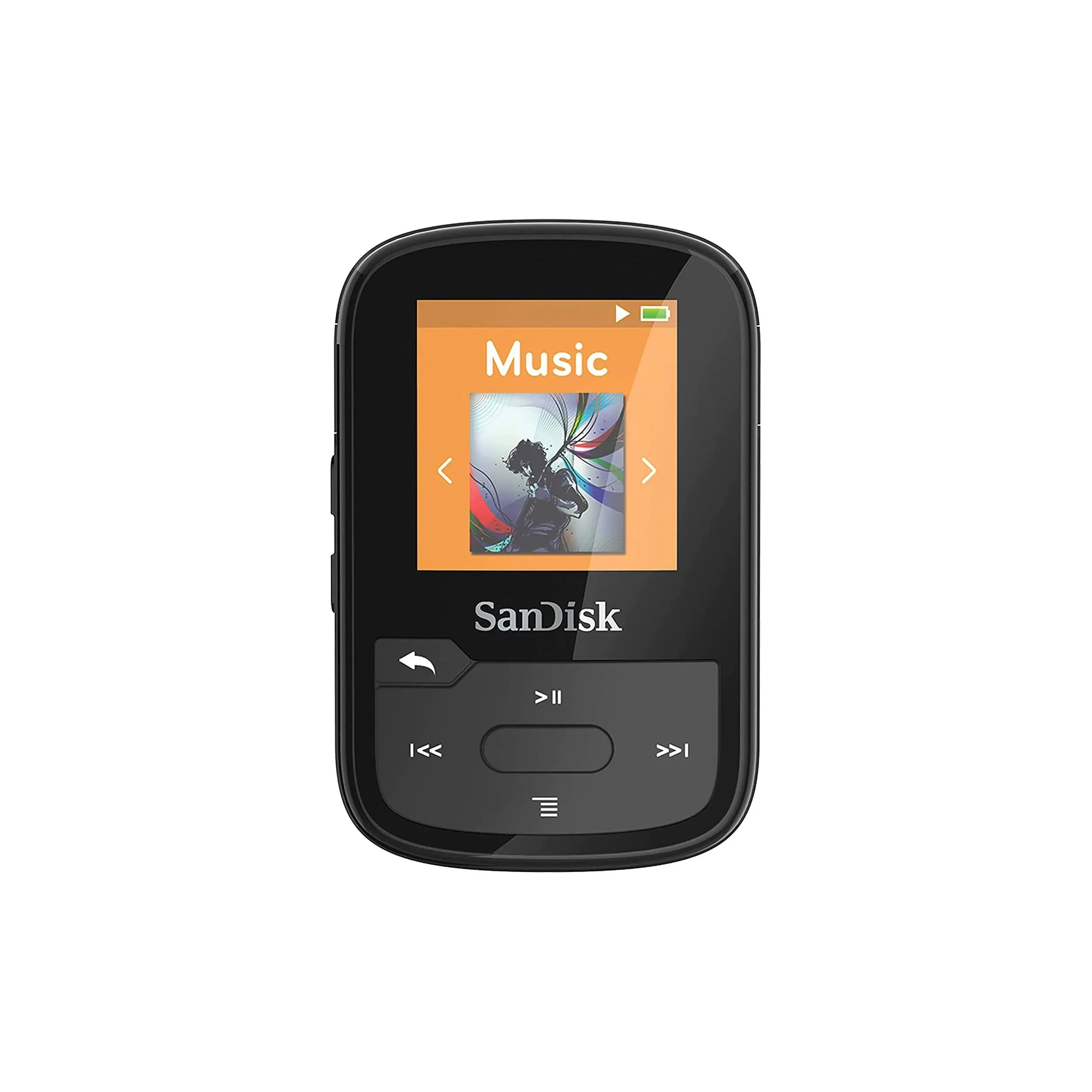 SanDisk 16GB Clip Sport Go MP3 Player, Blue - SDMX30-016G-G46B