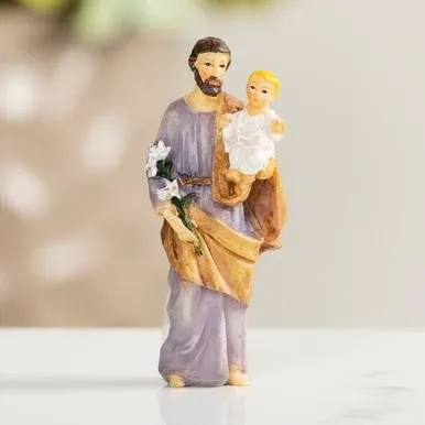 Roman Patrons & Protectors St. Joseph Figurine