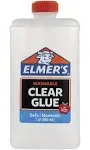 Elmer's Liquid School Glue, Clear, Washable, 32 oz.