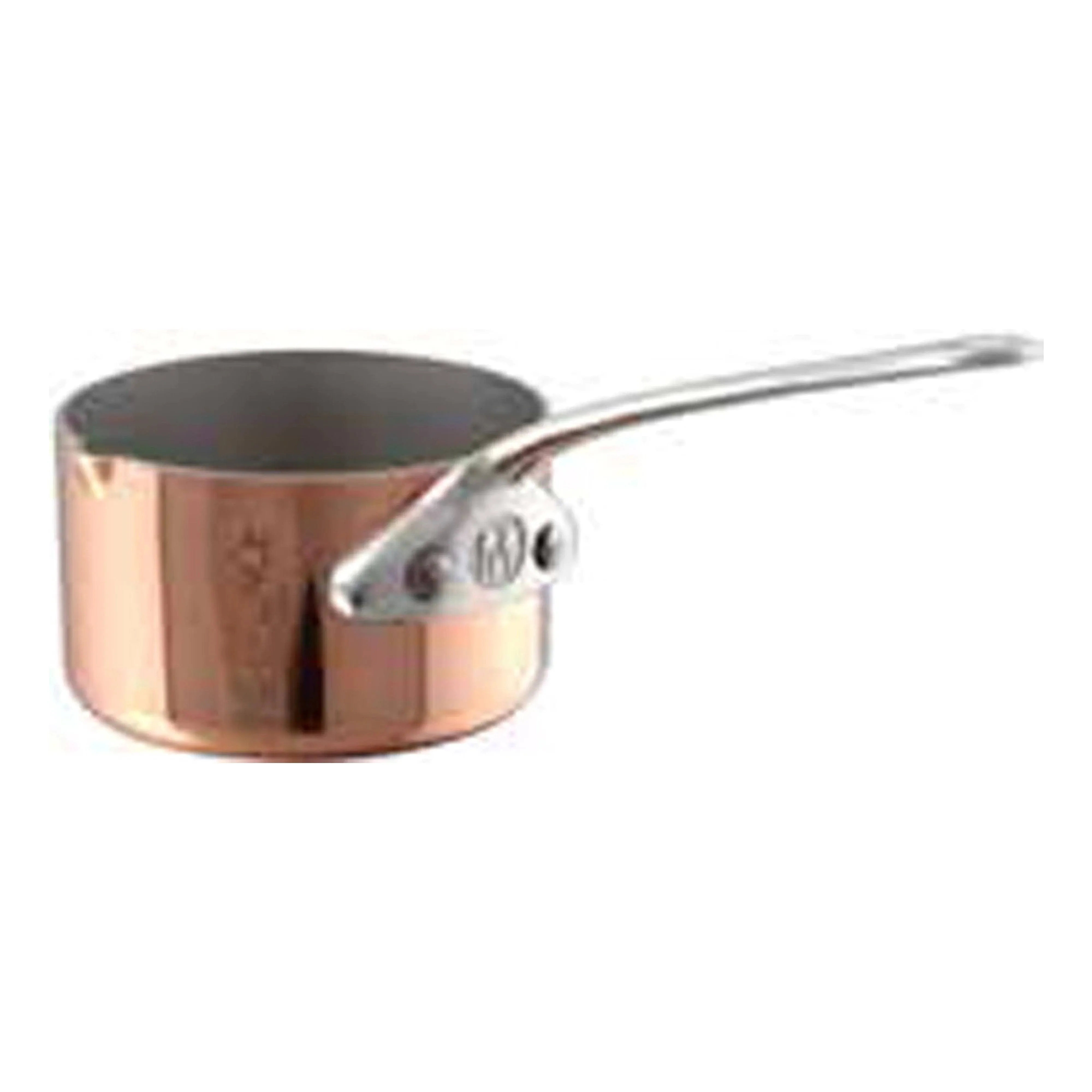 Mauviel M'Heritage Mini Copper Saucepan With Pouring Edge