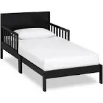 Brookside Toddler Bed in Black, Greenguard Gold Certified, JPMA Certified, Low t