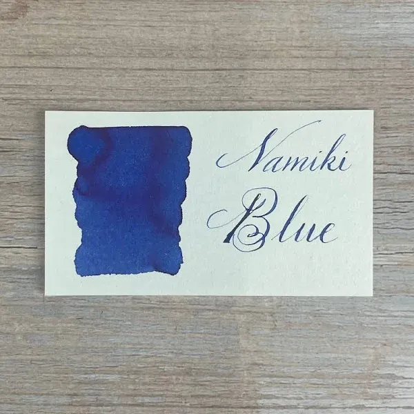 Namiki Blue Fountain Pen Ink Bottle