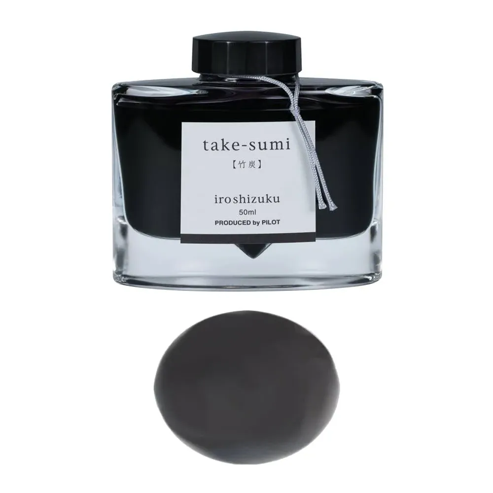 Pilot Namiki Iroshizuku Fountain Pen Ink 50ml Bottle Take-sumi INK-50-TAK