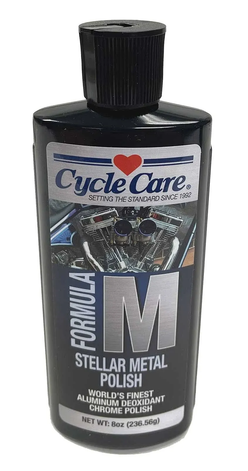 CYCLE CARE FORMULAS Formula M Metal Polish - 8 oz. net wt. 55008