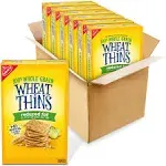 Wheat Thins Reduced Fat Whole Grain Wheat Crackers