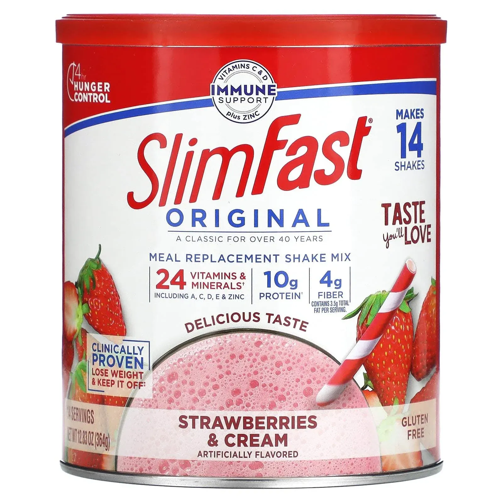 SlimFast Original Strawberries & Cream Meal Replacement Shake Mix