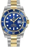 Rolex Submariner Date 116613LB Blue Dial Mens Watch Box Papers