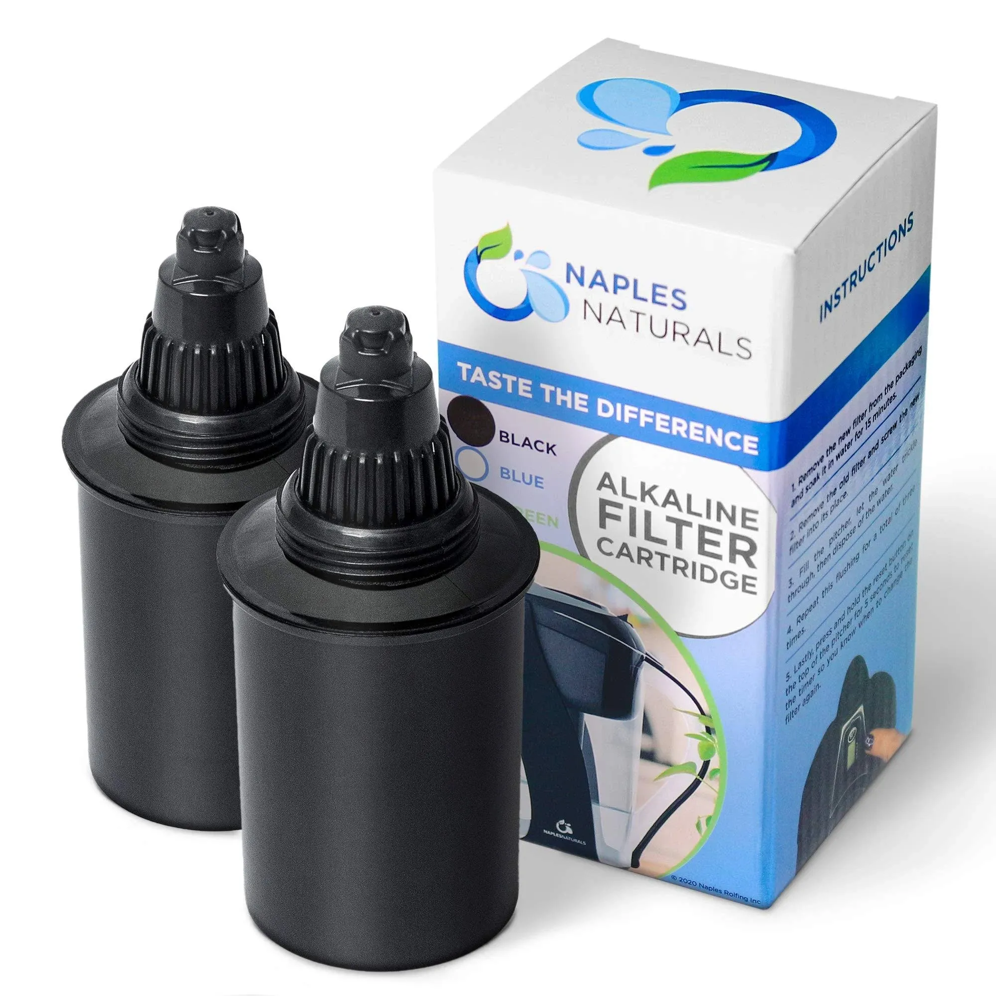 Naples Naturals 1089 Replacement Alkaline Filter for the 109 Water Pitcher