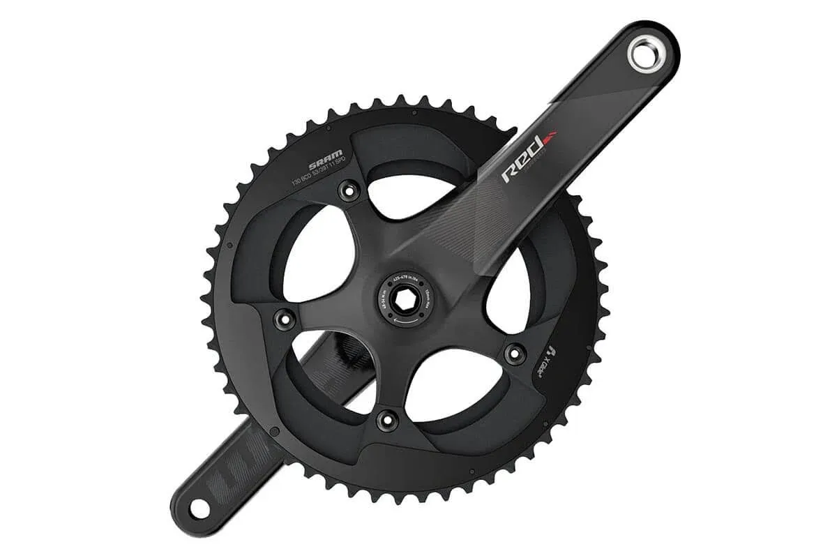 SRAM Red Crankset 11 sp. 172.5 50/34T BCD: 110mm BB30 68mm 45.5mm Carbon