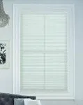 Blindsavenue Cordless Light Filtering Cellular Honeycomb Shade, 9/16" Single Cell, White - 36" W x 72" H