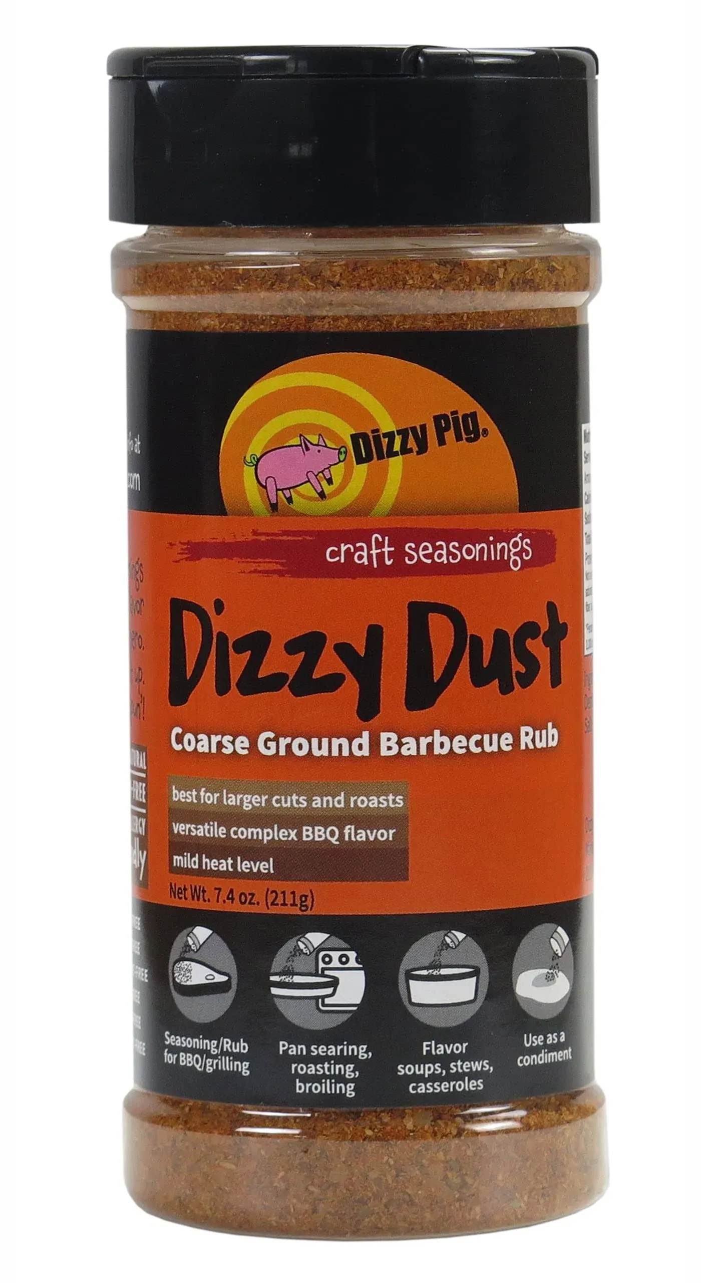 Dizzy Pig Dizzy Dust BBQ Seasoning