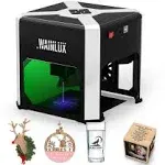 Laser Engraver Wainlux K6 Pro, 3000mW Laser Engraving Machine, 0.05mm Accuracy, BT Connection Portable Mini Laser Cutter Engraver Tool for Wood