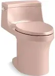 San Souci&reg; One-piece compact elongated toilet with concealed trapway, 1.28 gpf