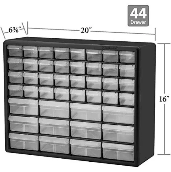 Plastic Parts Storage Hardware and Craft Cabinet