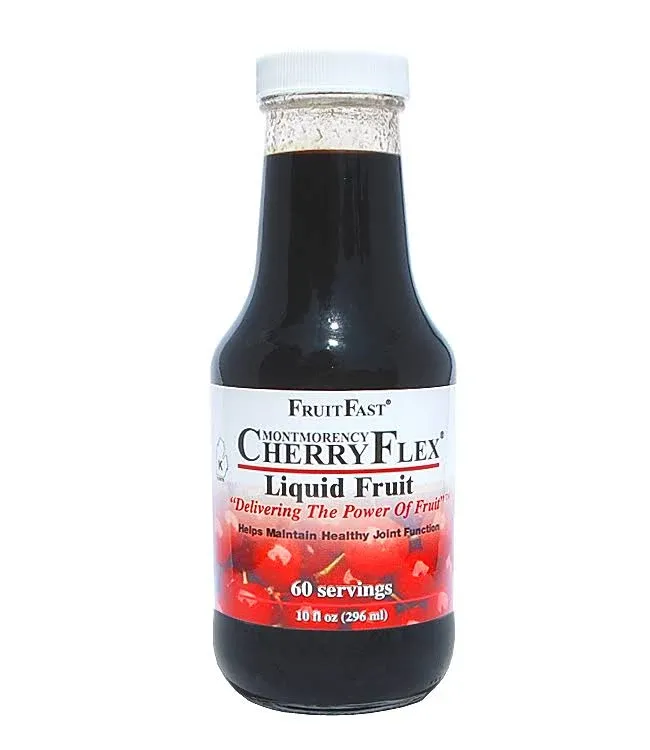 CherryFlex Liquid Fruit| 30 Day Supply | Made with Montmorency Tart Cherries