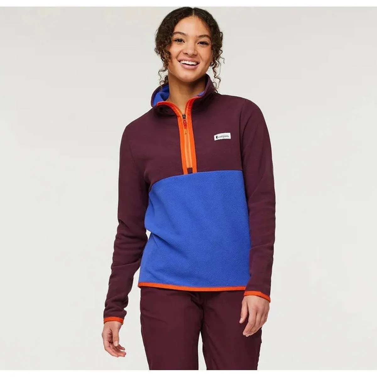 Cotopaxi Women's Amado Fleece Pullover Canyon & Nectar / Medium