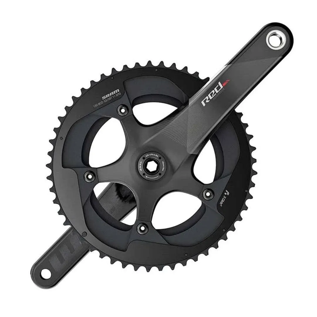 SRAM Red Crankset 11 sp. 172.5 50/34T BCD: 110mm BB30 68mm 45.5mm Carbon